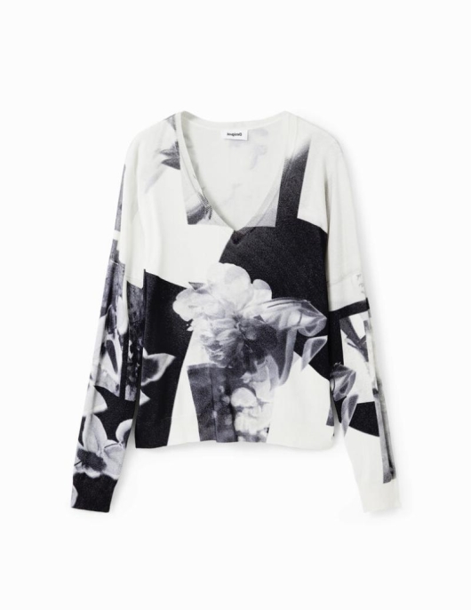 Femme Desigual Pulls | Pull Fin Collage