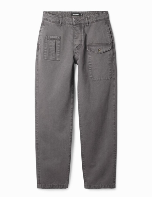 Homme Desigual Jeans Et Pantalons | Pantalon Cargo Droit