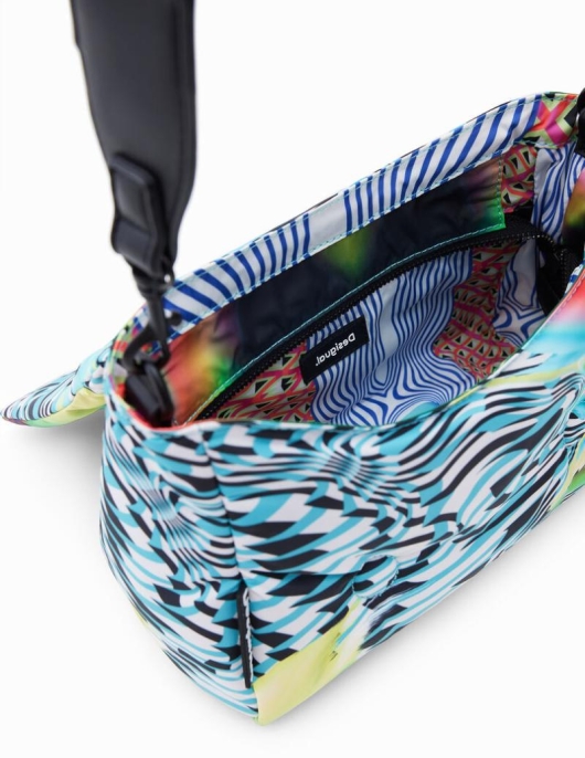 Femme Desigual Sacs | Sac À BandouliÈRe Moyen Psychedelique