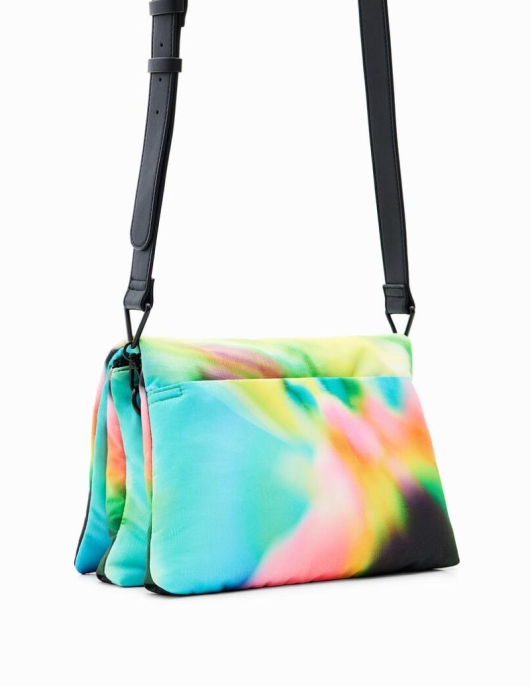 Femme Desigual Sacs | Sac À BandouliÈRe Moyen Tie And Dye