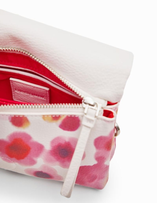 Femme Desigual Sacs à Bandoulière | Mini Sac À BandouliÈRe Fleurs