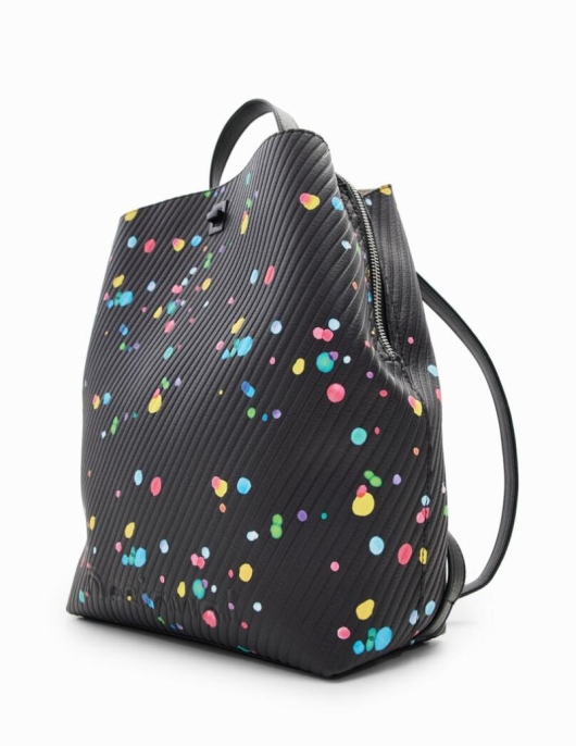 Femme Desigual Sacs à Dos | Sac À Dos Moyen Gouttes